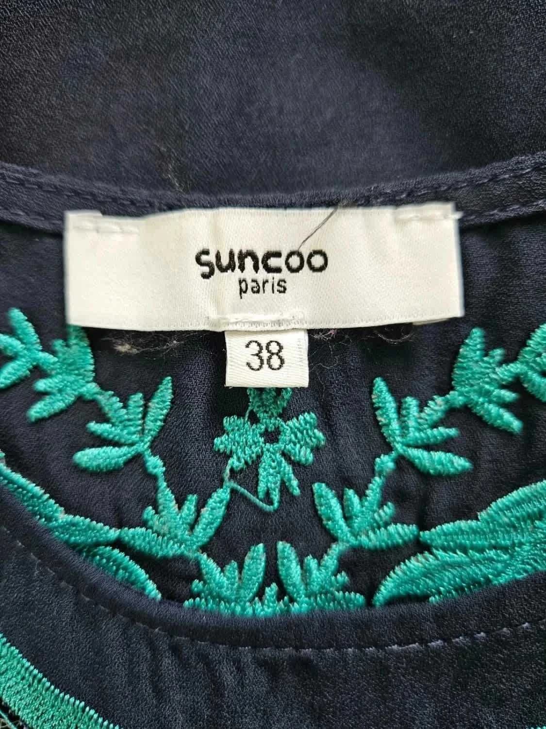Suncoo blue vest with patterns size 38 - Photo 6/7
