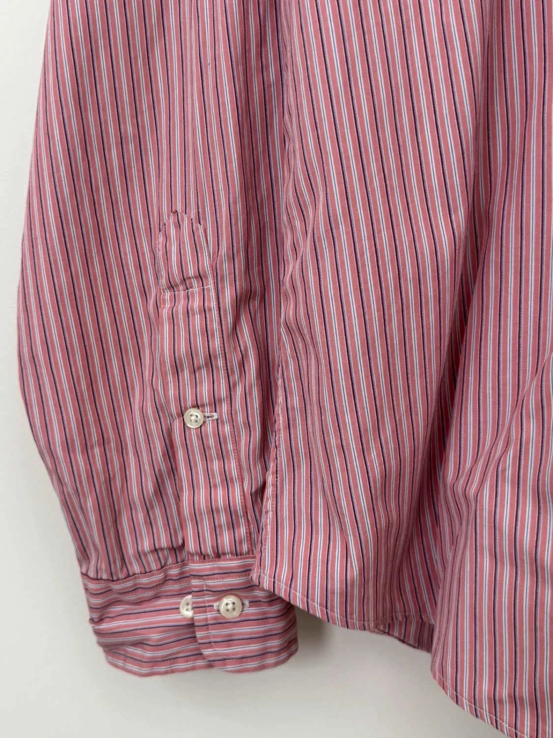 Striped Polo Ralph Lauren shirt pink Custom Fit size XL 43 - FP260160 - Photo 6/9
