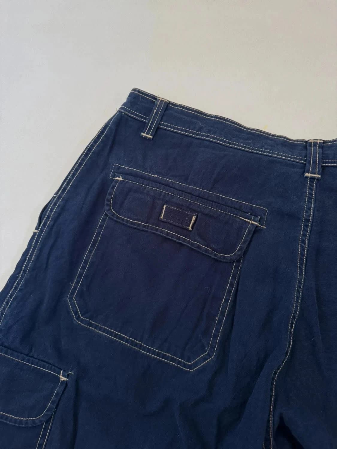 Cargo-Shorts Bugle Boy Marinestil Y2K Größe W40 - Foto 6/7