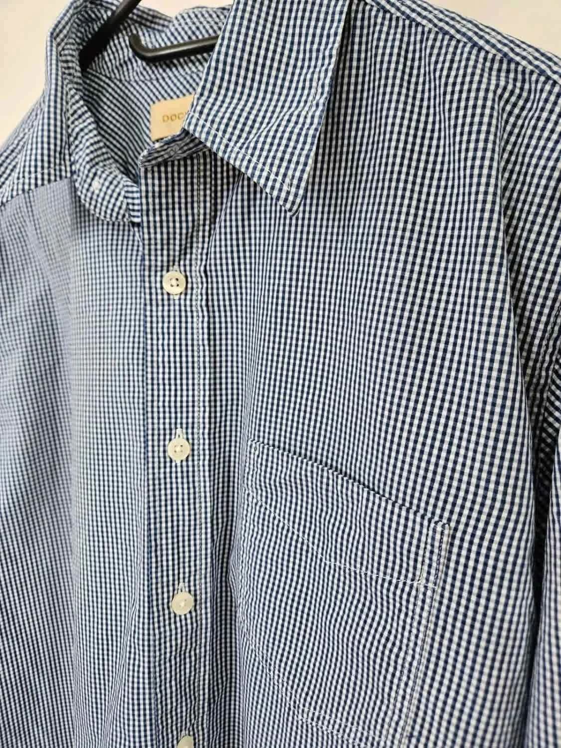Chemise vichy bleue Dockers taille M - Photo 4/8