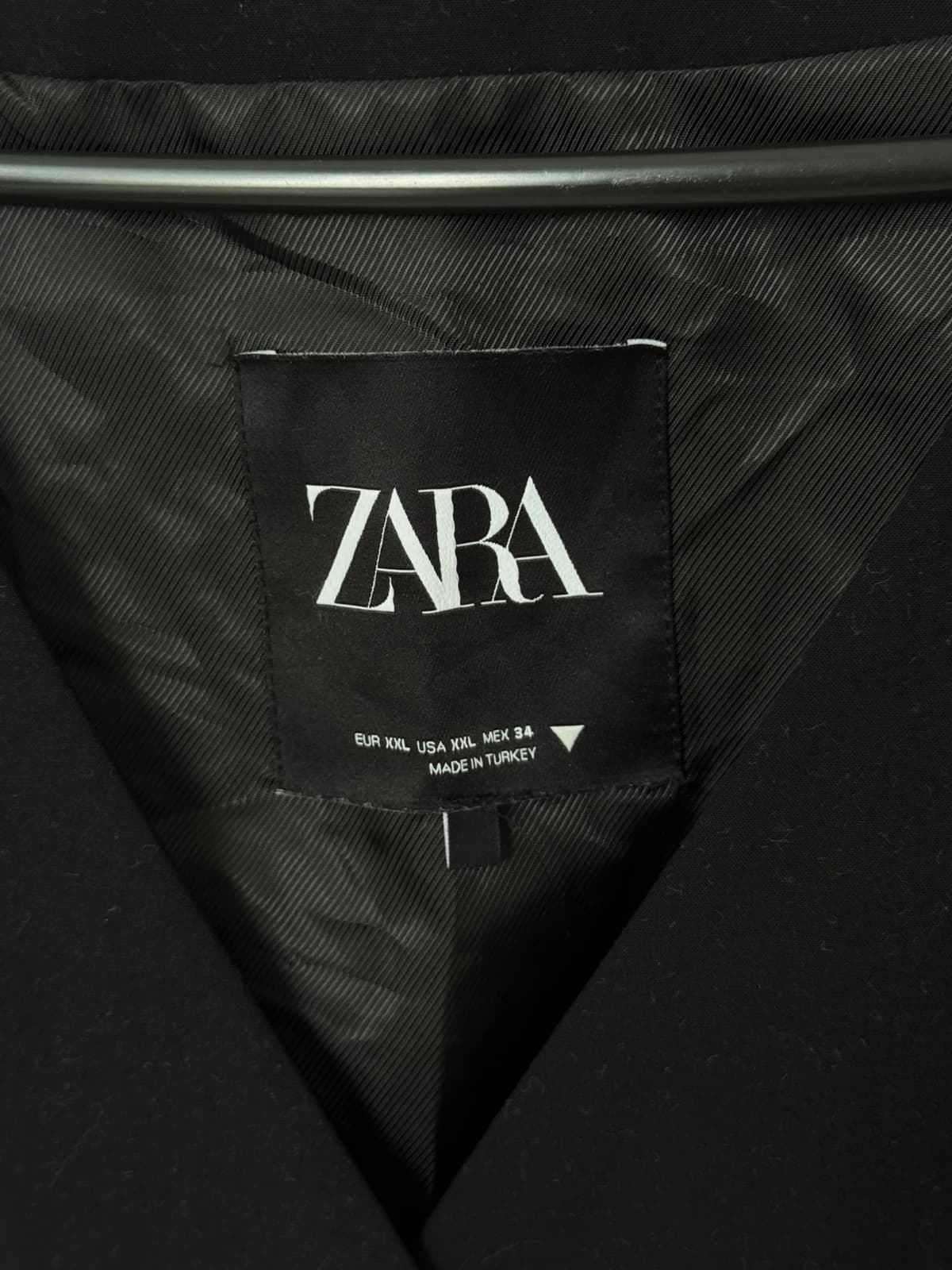 Gilet tailleur Zara noir sans manches taille XXL - Photo 4/7