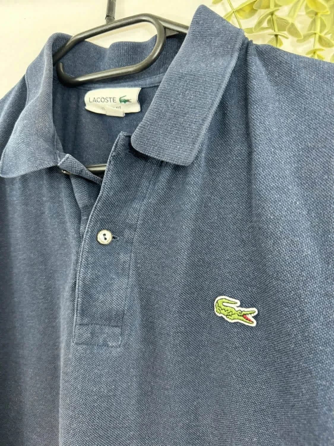 Marineblauwe polo Lacoste maat XL - Foto 3/7