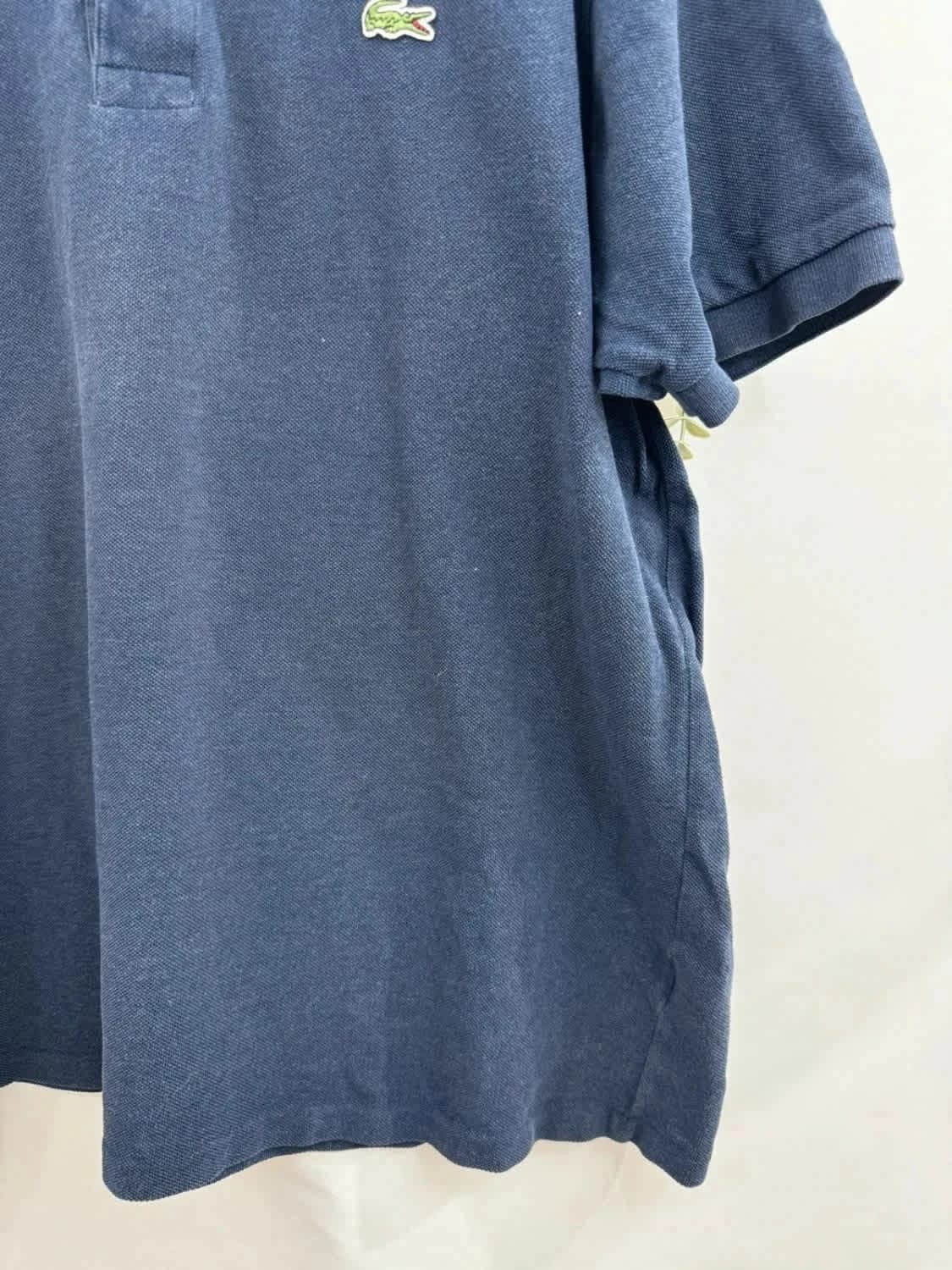 Marineblauwe polo Lacoste maat XL - Foto 4/7