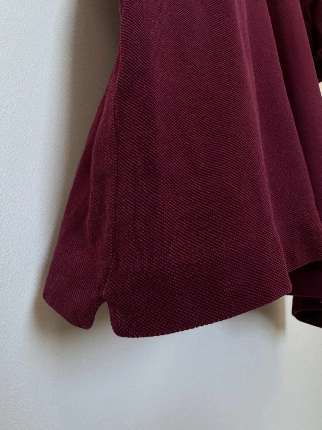 Lacoste bordeauxrode polo 100% katoen Devanlay maat 5/L - Foto 5/7