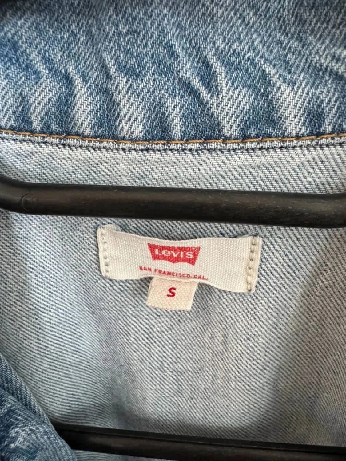 Džínsový overal Levi’s zo svetlej džínoviny, veľkosť S – fotka 6/11