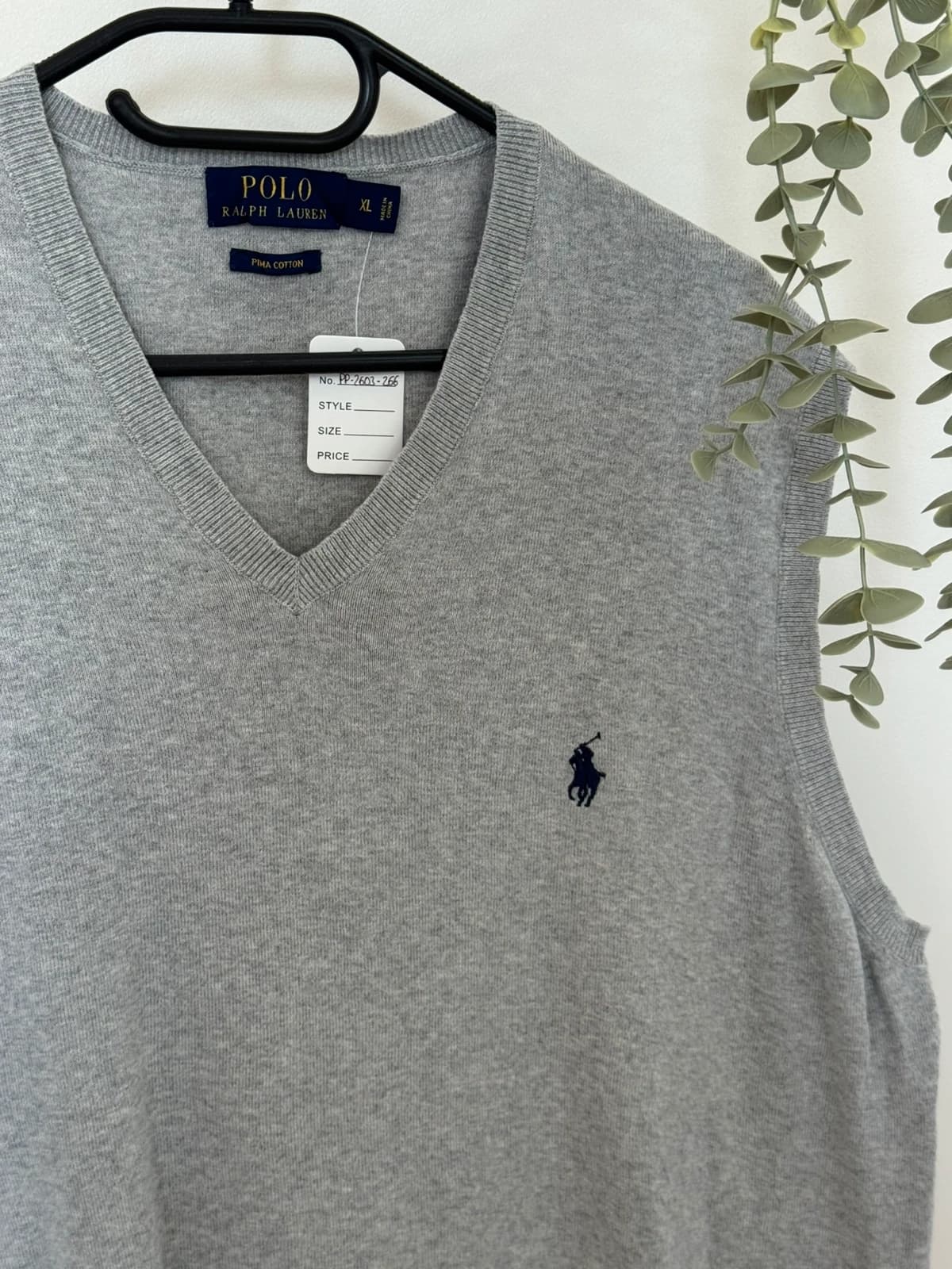 Αμάνικο πουλόβερ Polo Ralph Lauren ανοιχτό γκρι, μέγεθος XL - PP2603266 - Φωτογραφία 3/6