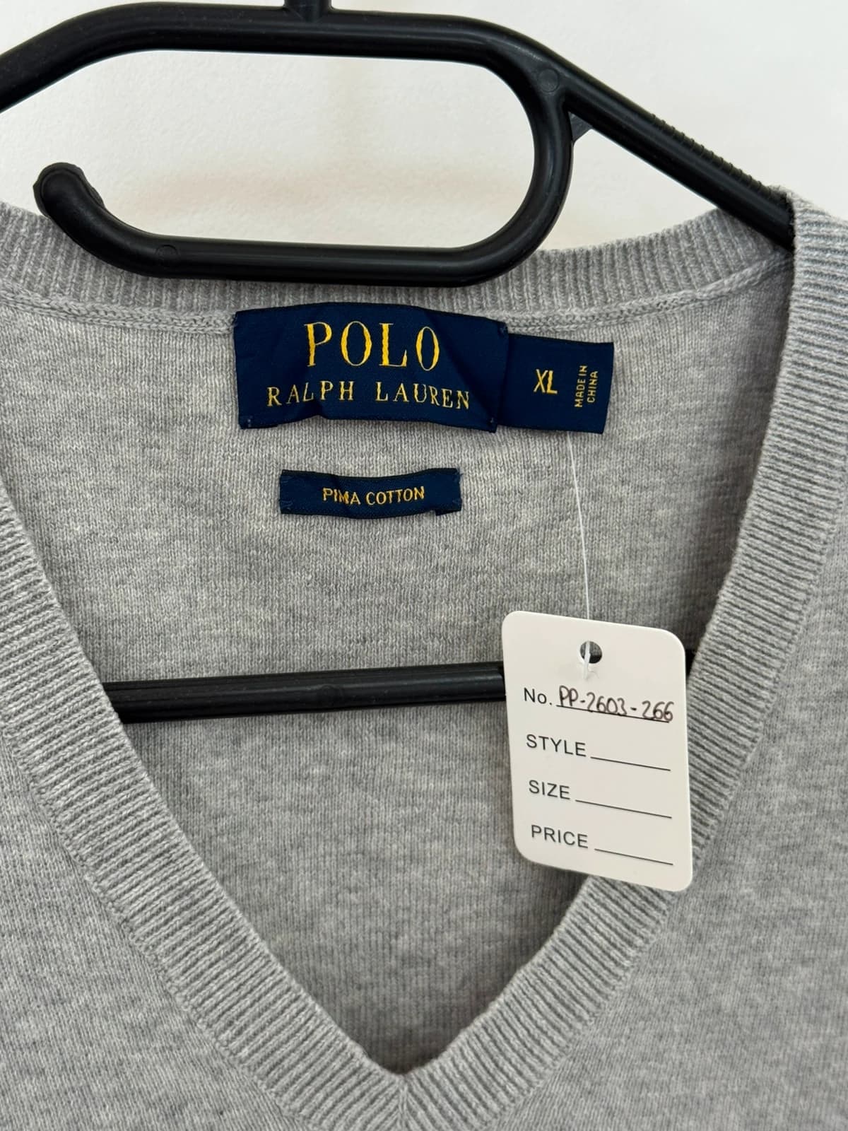 Αμάνικο πουλόβερ Polo Ralph Lauren ανοιχτό γκρι, μέγεθος XL - PP2603266 - Φωτογραφία 4/6