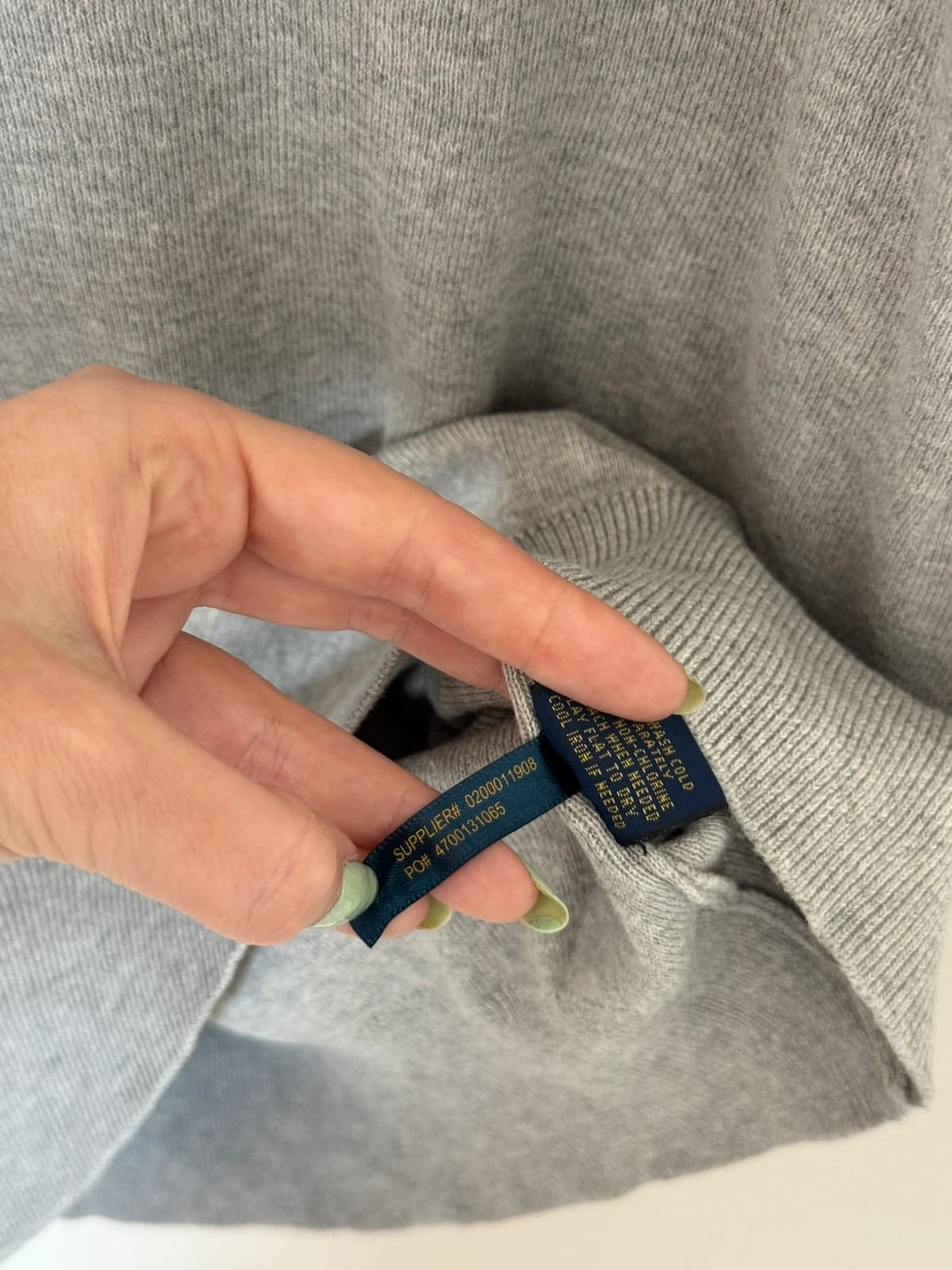 Αμάνικο πουλόβερ Polo Ralph Lauren ανοιχτό γκρι, μέγεθος XL - PP2603266 - Φωτογραφία 5/6