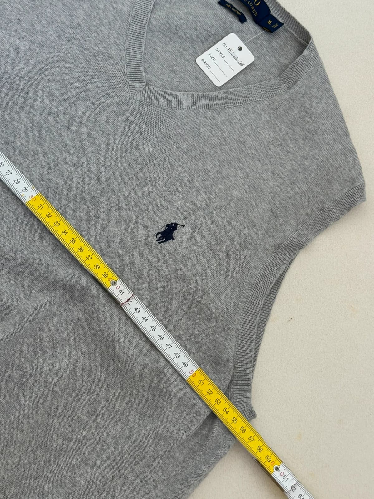 Αμάνικο πουλόβερ Polo Ralph Lauren ανοιχτό γκρι, μέγεθος XL - PP2603266 - Φωτογραφία 6/6