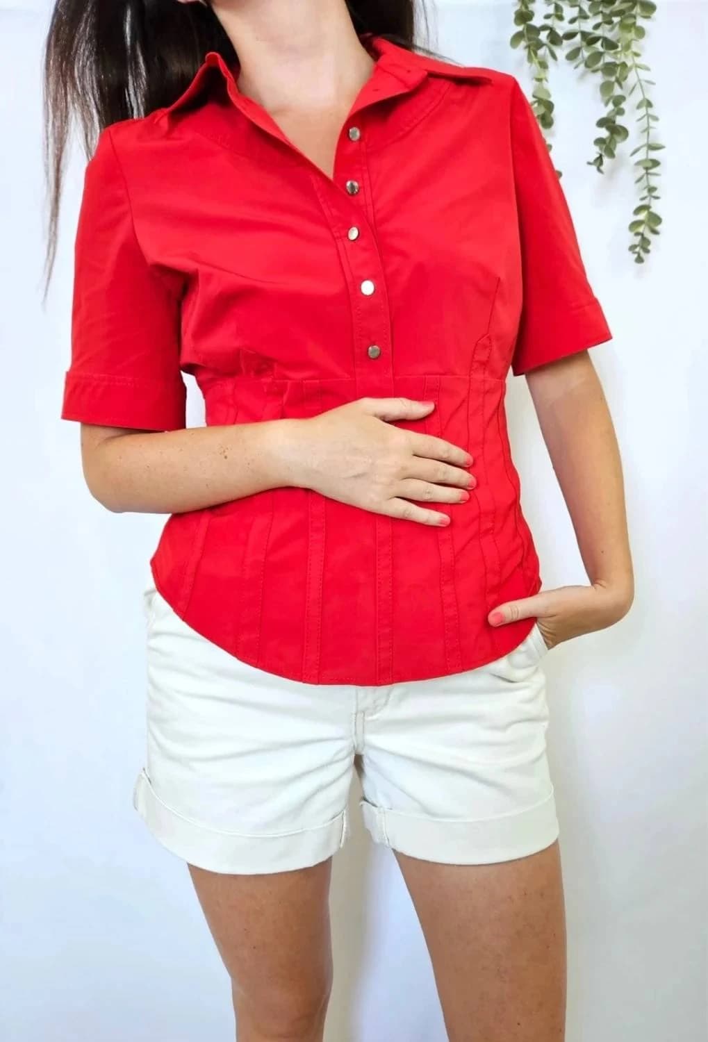 Blusa roja Karen Millen talla 42 - Foto 1/10