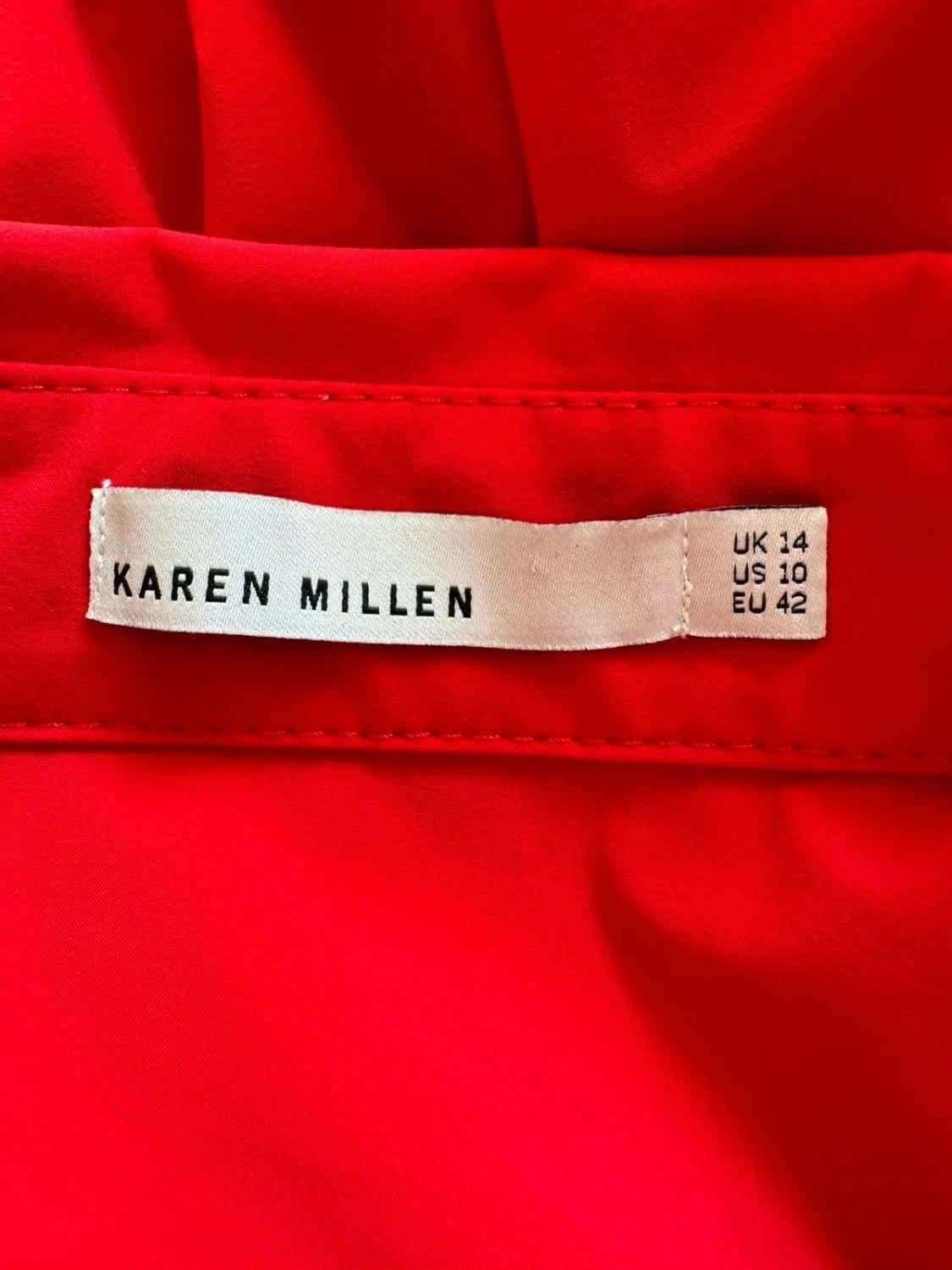 Blusa roja Karen Millen talla 42 - Foto 9/10