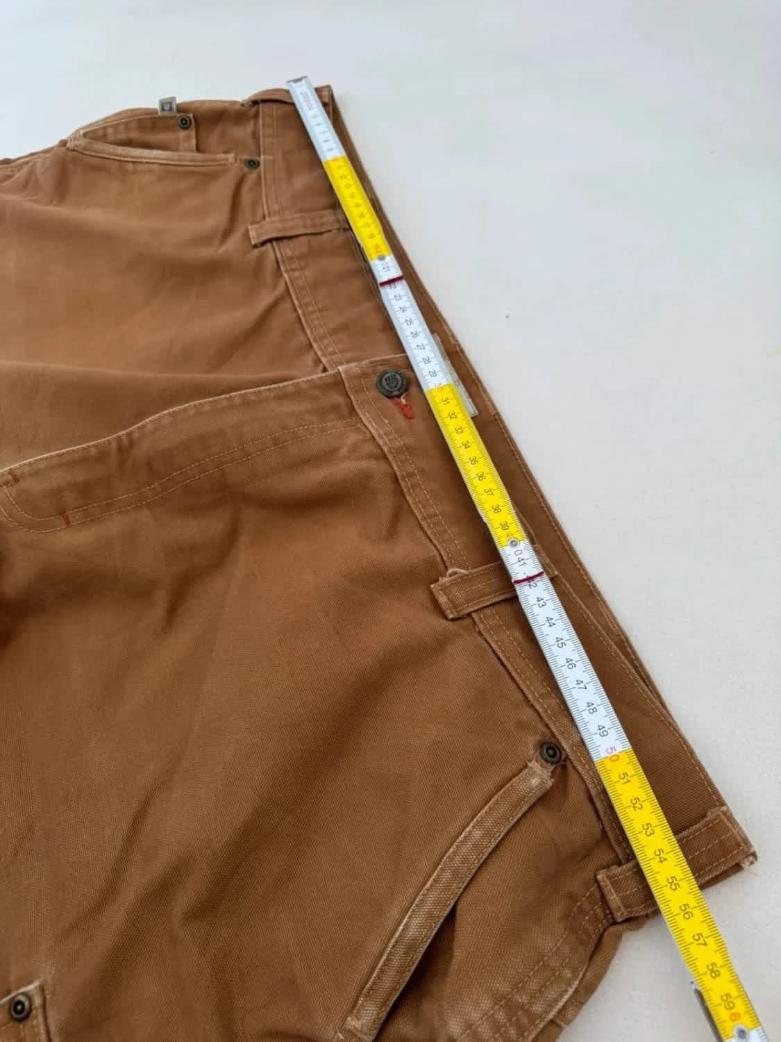 Seluar pendek kargo Cabela's coklat unta pakaian kerja saiz W44 - Foto 8/8