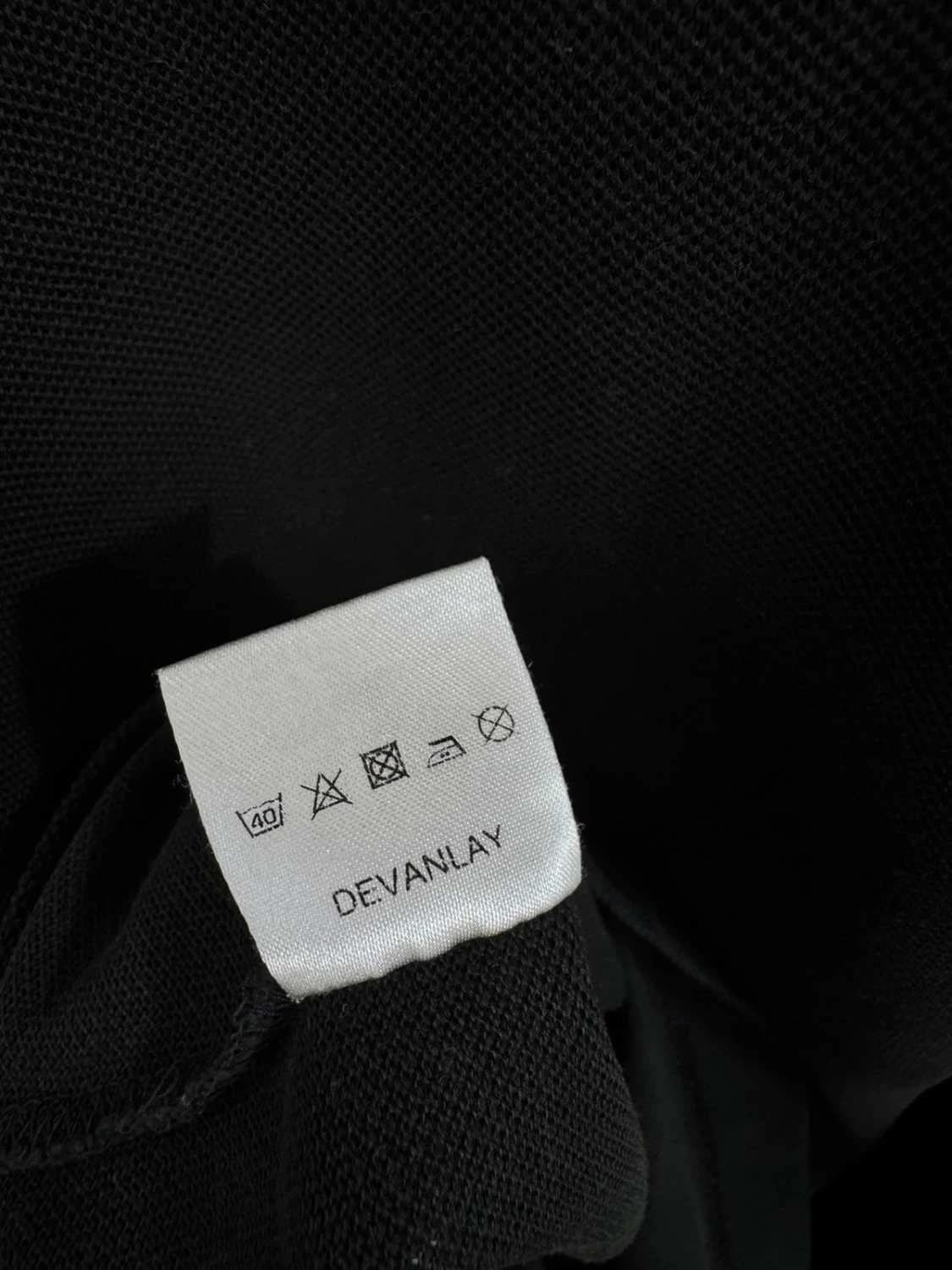 Polo s dlouhým rukávem z bavlny Lacoste černé, slim fit, velikost 5/L - FP251225 – fotka 7/9