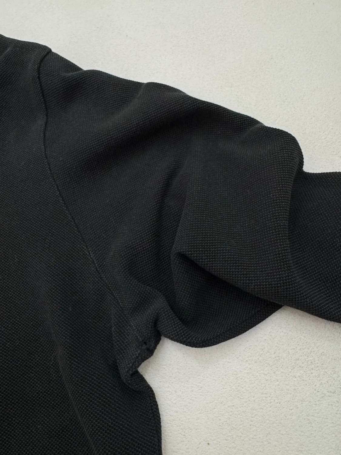 Polo s dlouhým rukávem z bavlny Lacoste černé, slim fit, velikost 5/L - FP251225 – fotka 9/9