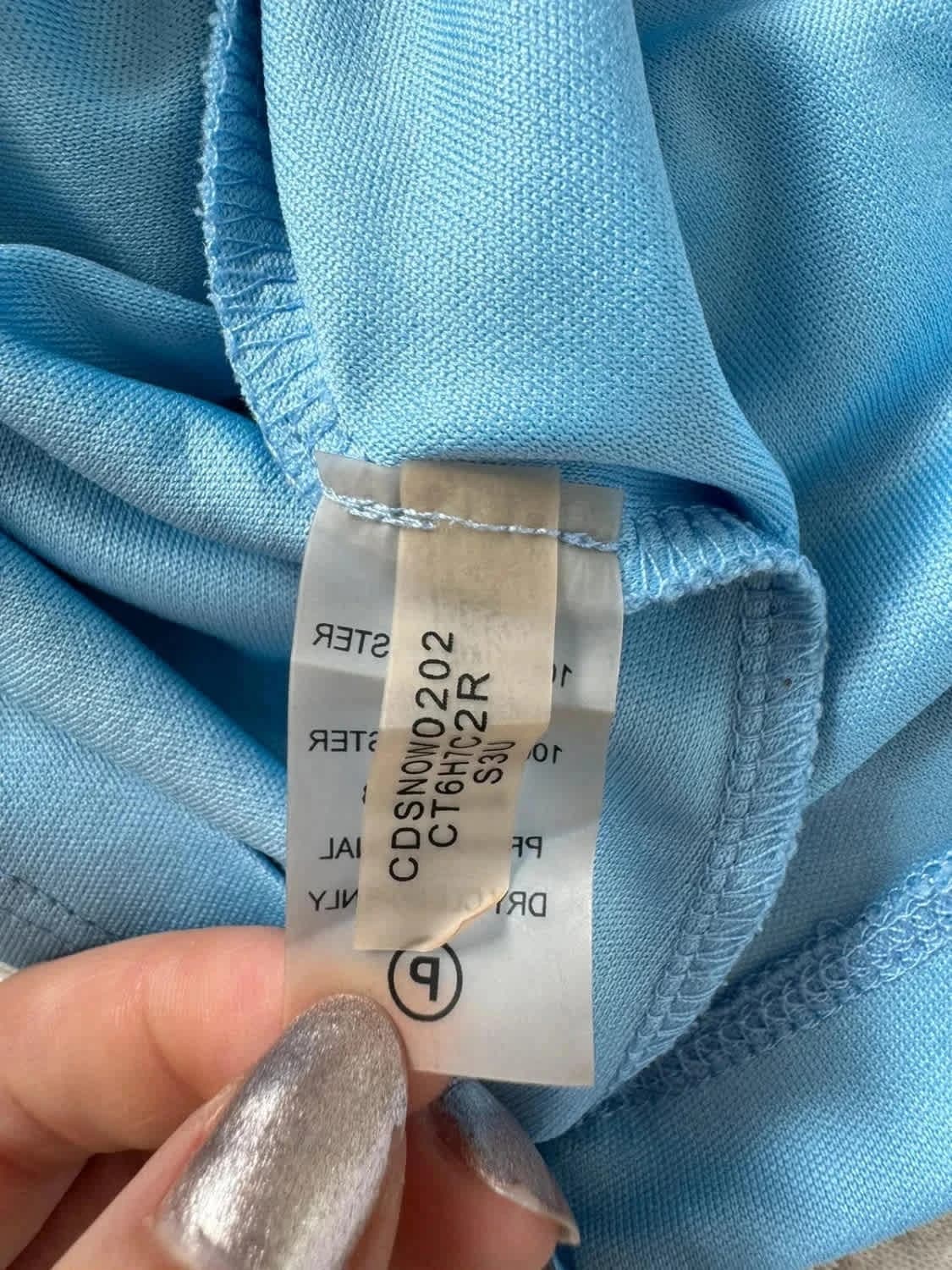 Calvin Klein Kleid blau mit weißen Blumen Größe S - Foto 8/9