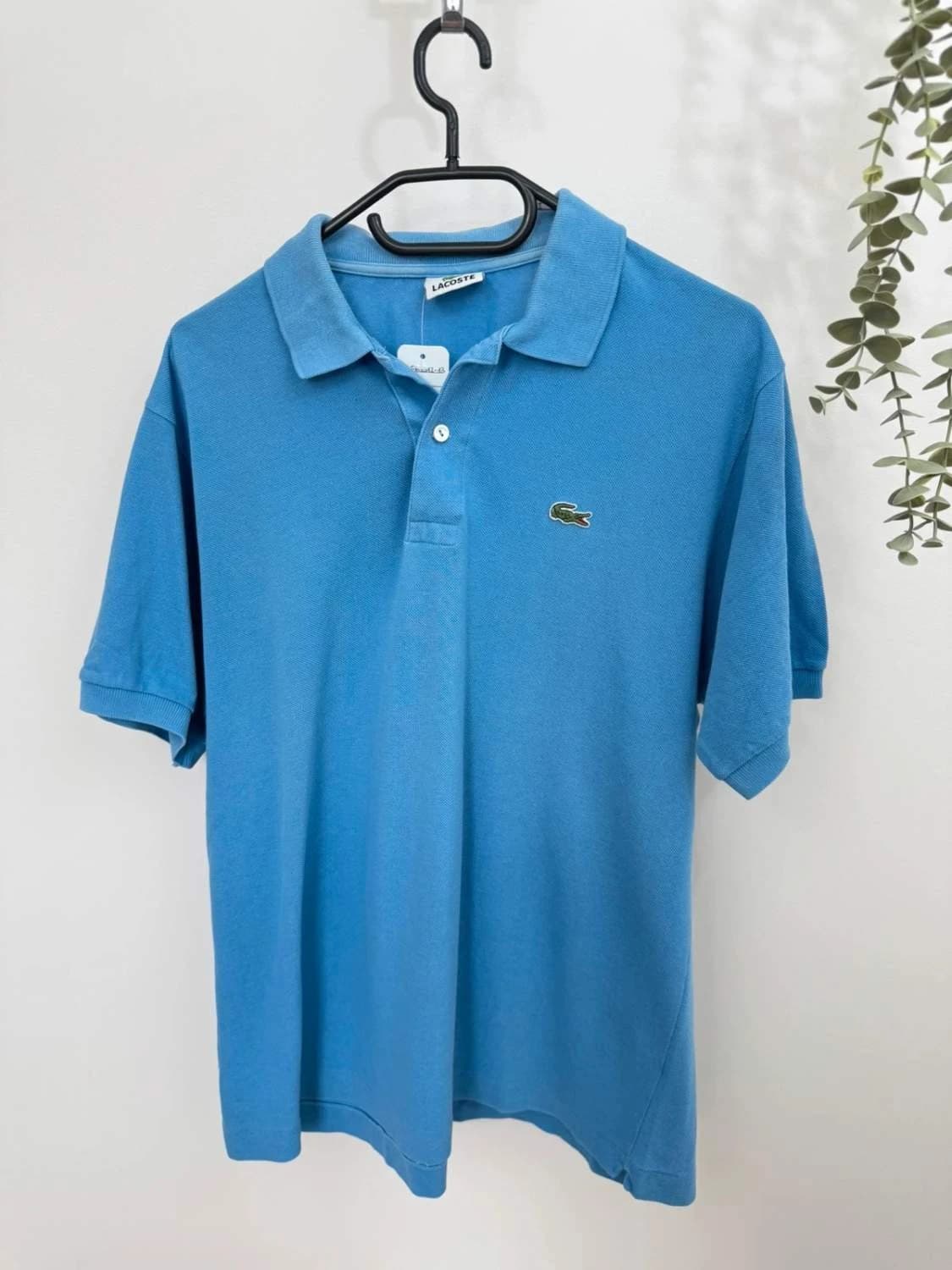 Polo Lacoste de algodón piqué azul claro de manga corta talla 5/L - FP251213 - Foto 2/9