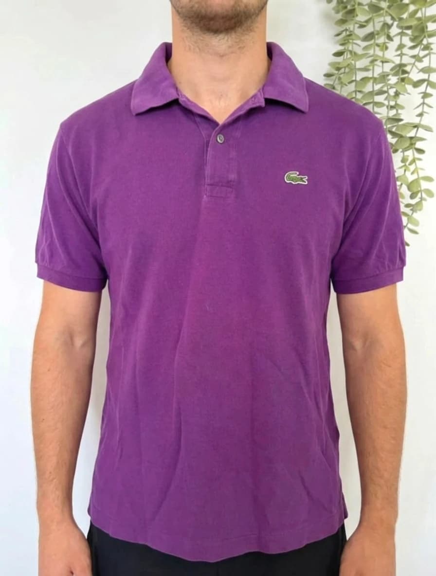 Violets Lacoste polo krekls Devanlay, izmērs M - Foto 1/8