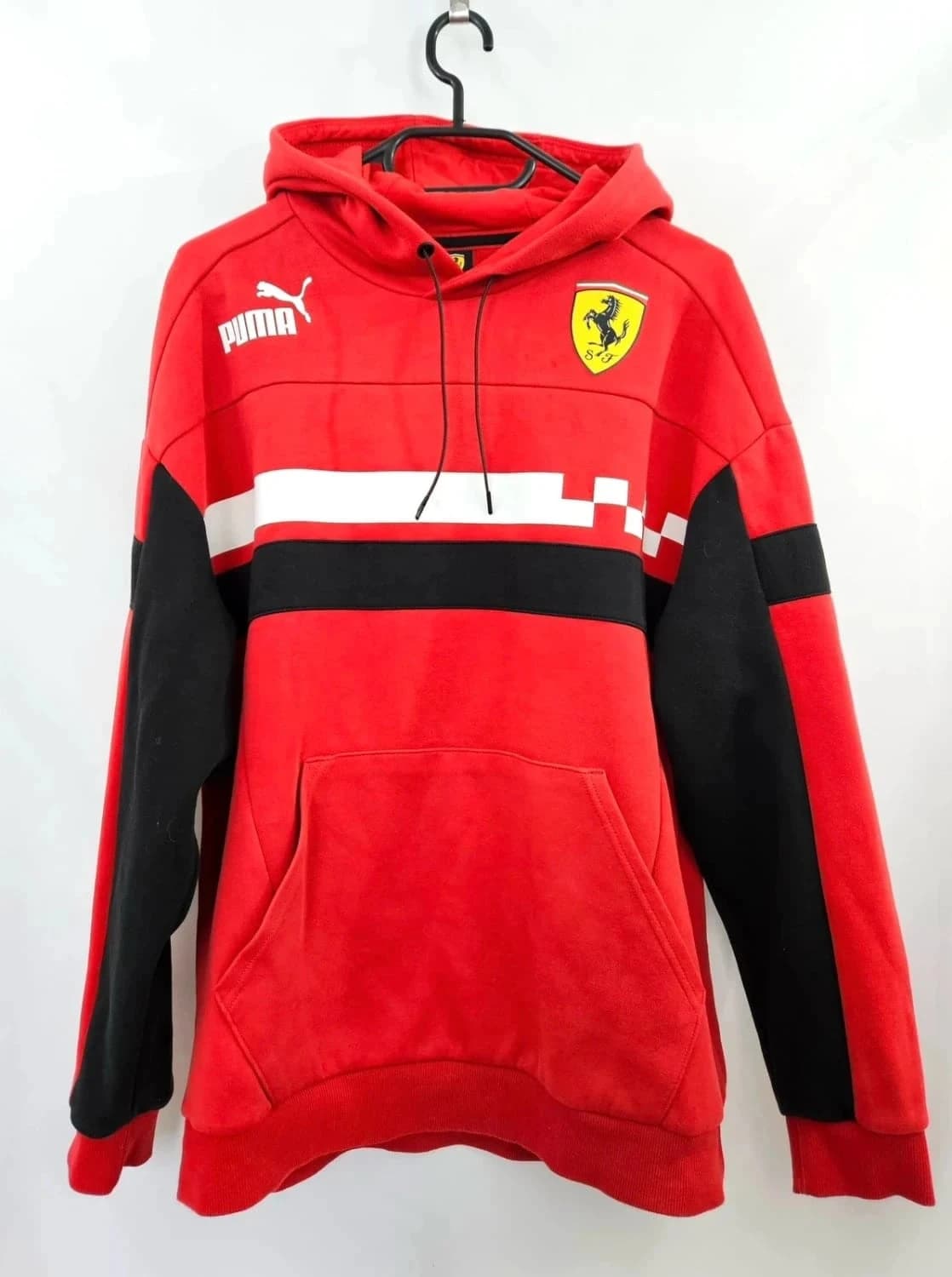 Rød Puma x Ferrari motorsport SDS hættetrøje størrelse S - Foto 2/8