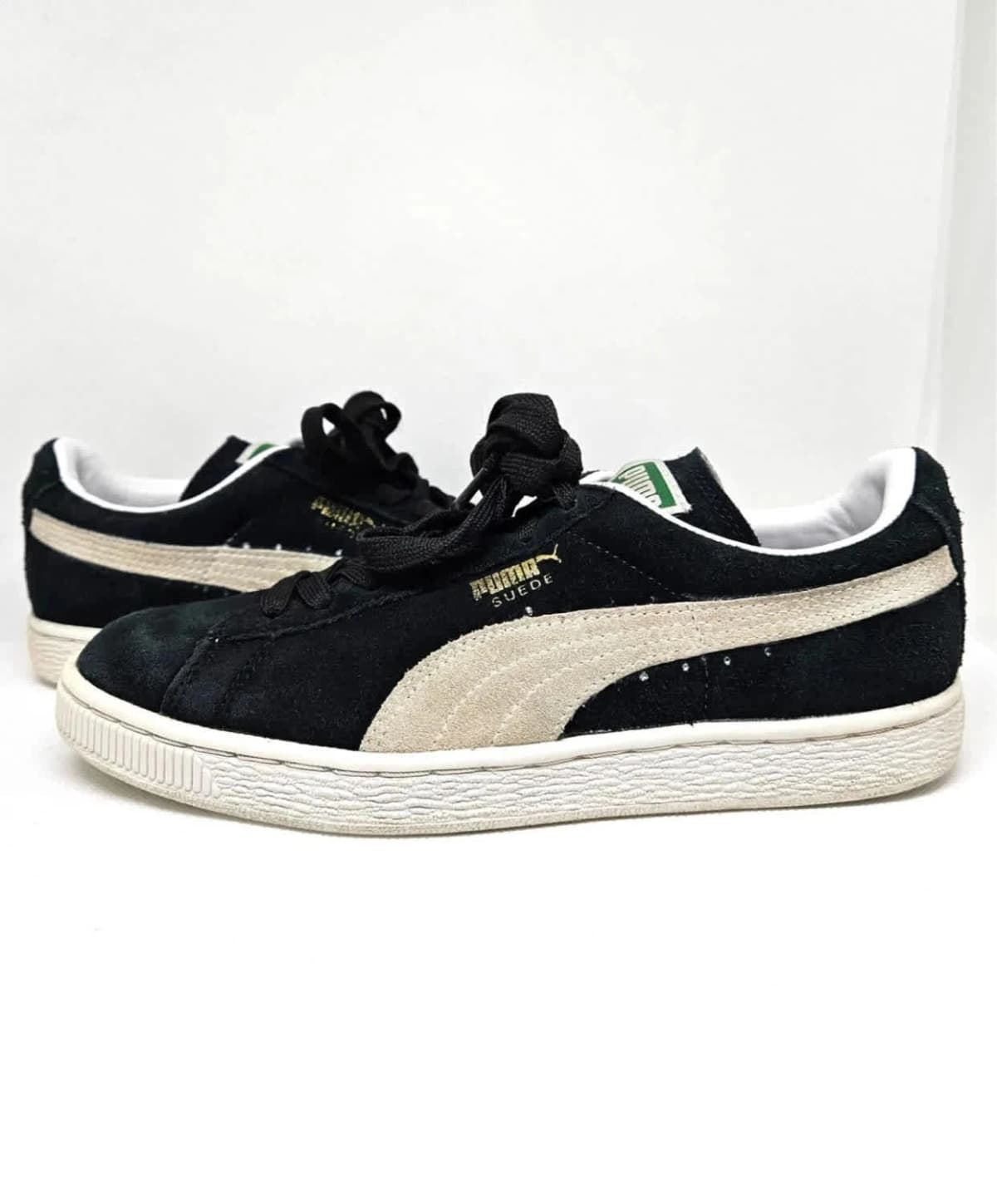 Puma Suede 블랙 스니커즈 사이즈 37 - 사진 2/13