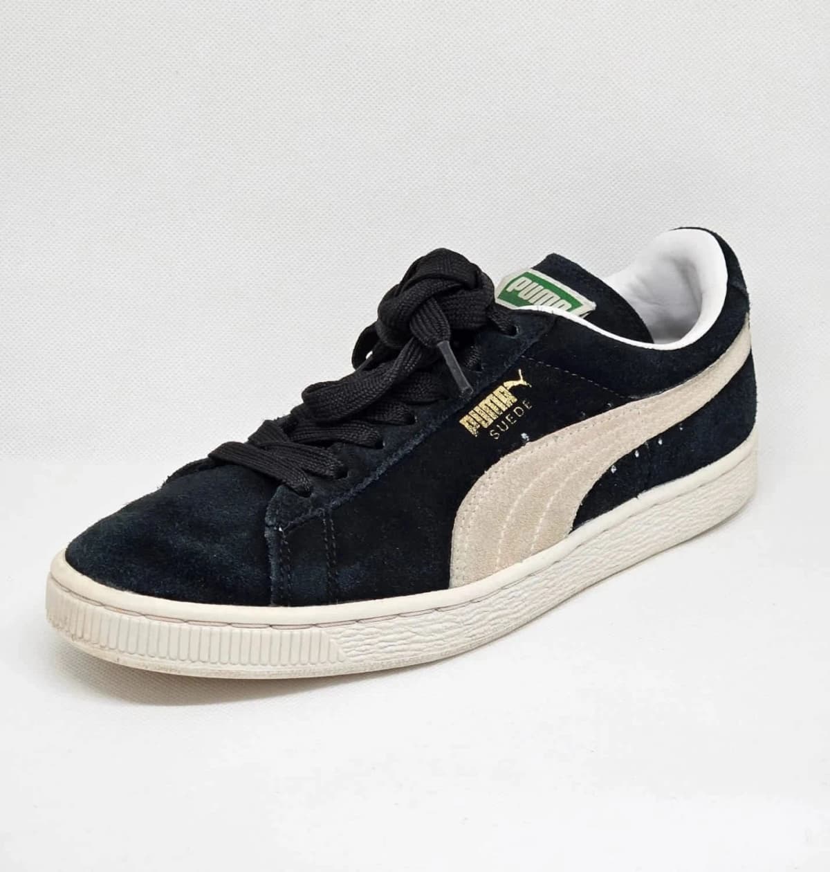 Puma Suede 블랙 스니커즈 사이즈 37 - 사진 3/13