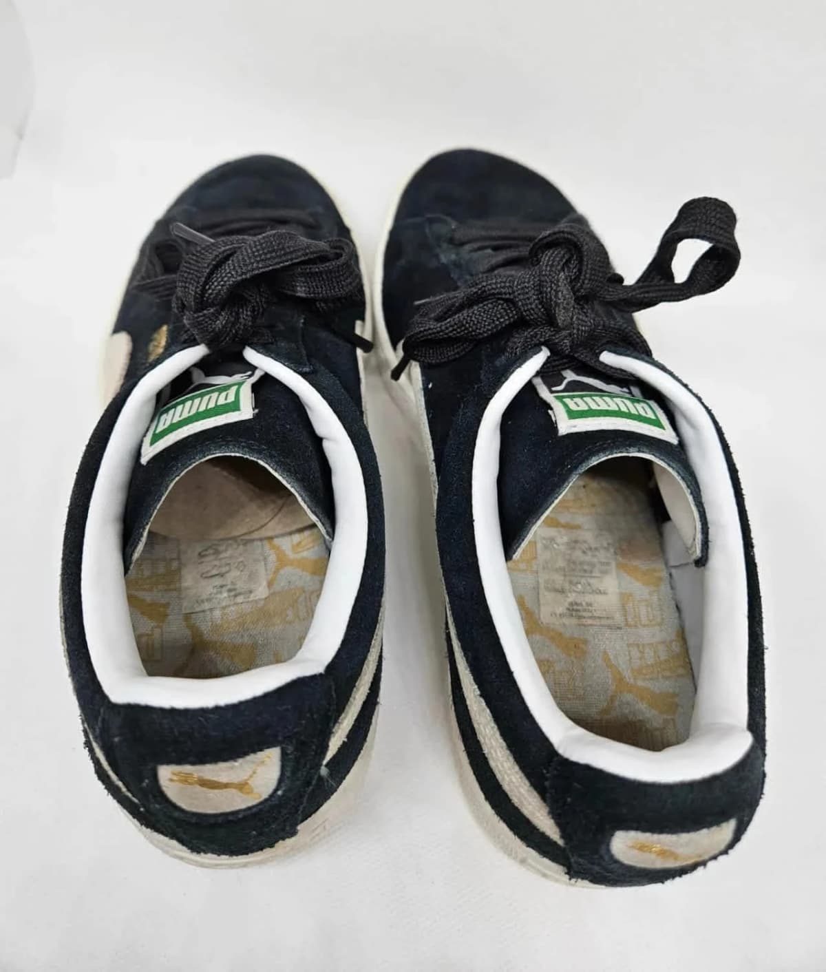 Puma Suede 블랙 스니커즈 사이즈 37 - 사진 7/13