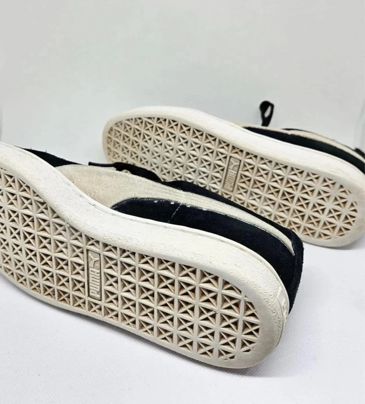 Puma Suede 블랙 스니커즈 사이즈 37 - 사진 11/13