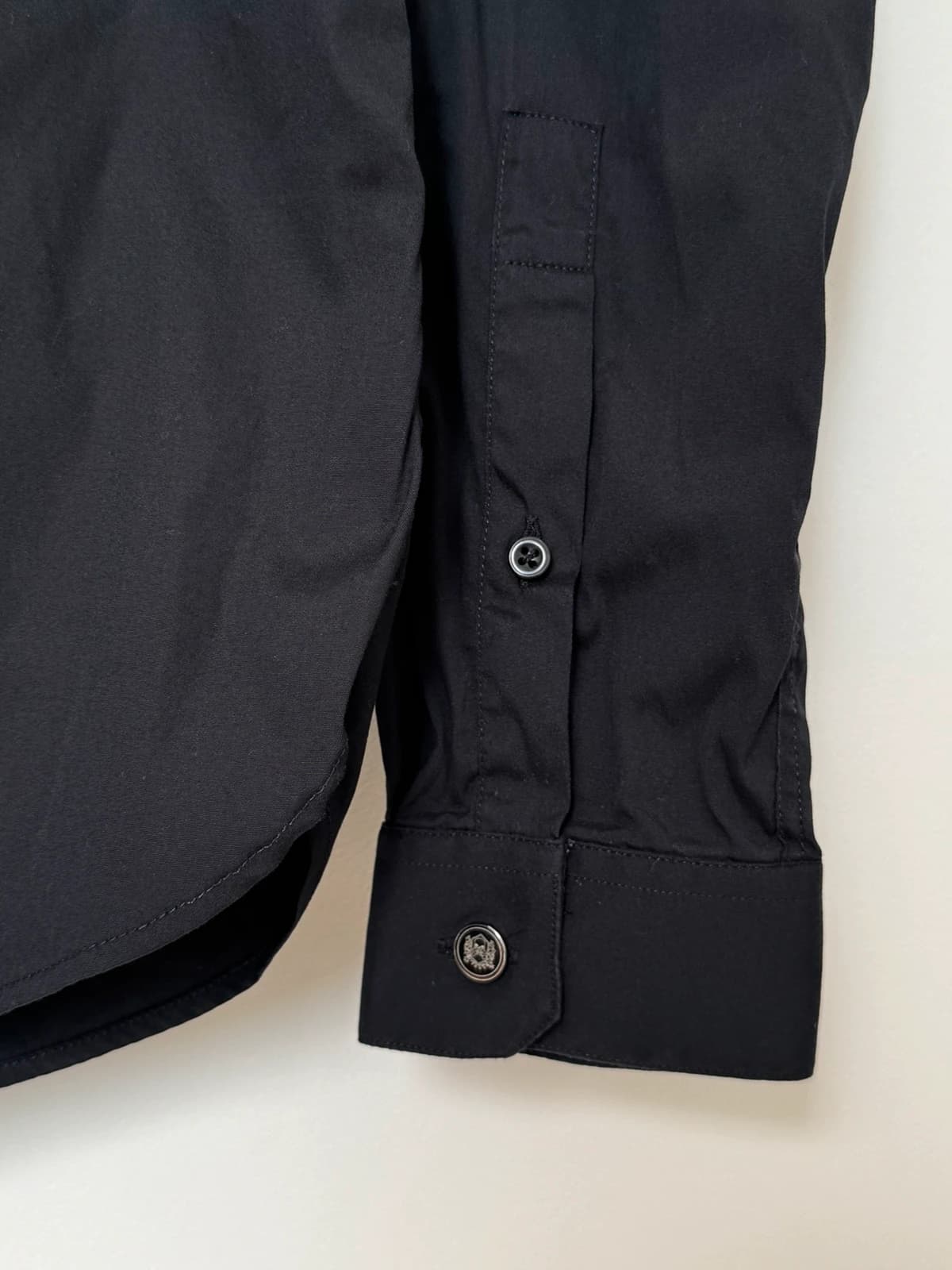 Chemise fitted The Kooples noire stretch taille S slim homme - FP260331 - Photo 3/9