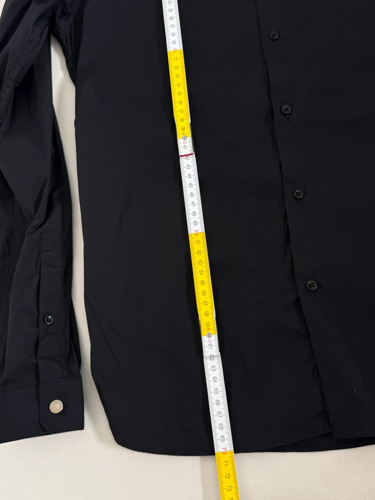 Chemise fitted The Kooples noire stretch taille S slim homme - FP260331 - Photo 9/9