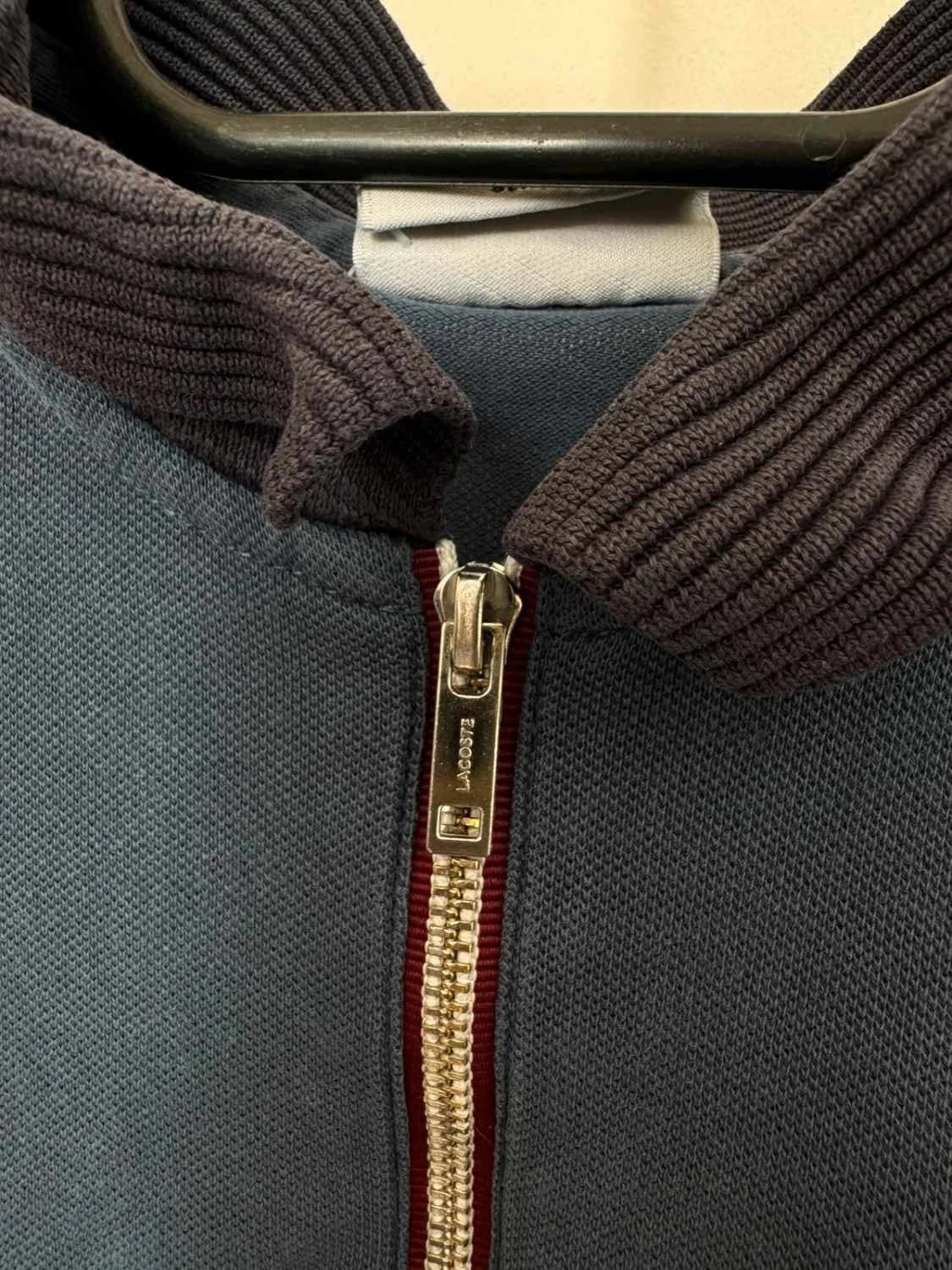 Polo Lacoste slim fit zip coton bleu marine taille 2/XS - FP251258 - Photo 4/8