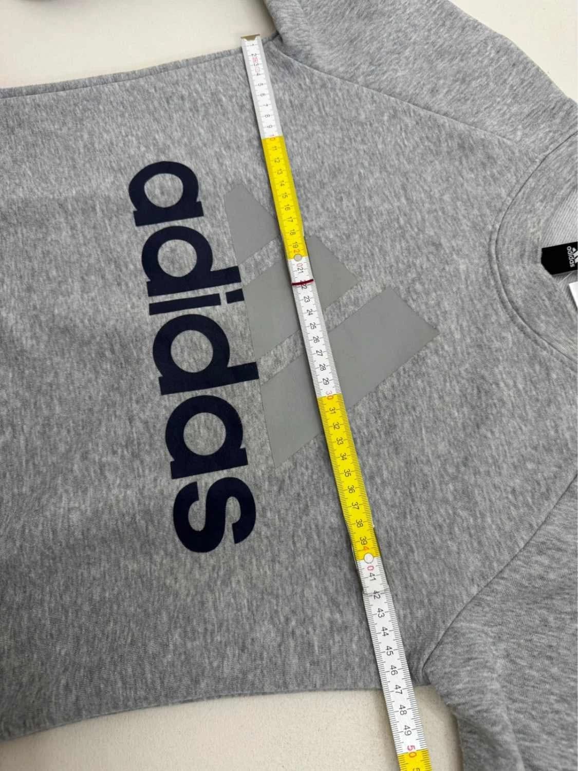 Sweat adidas coton gris logo taille S - FP2512101 - Photo 9/9