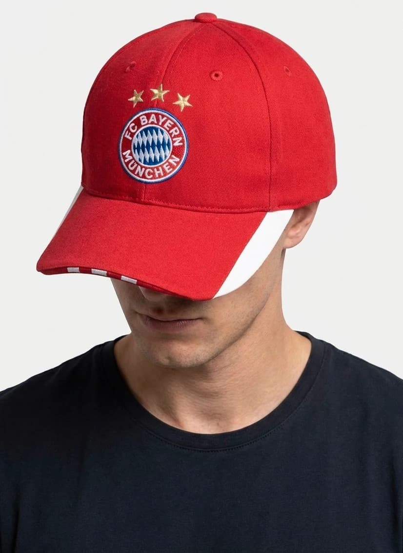 Casquette FC Bayern Munich adidas officielle 2006 rouge réglable - Photo 1/8