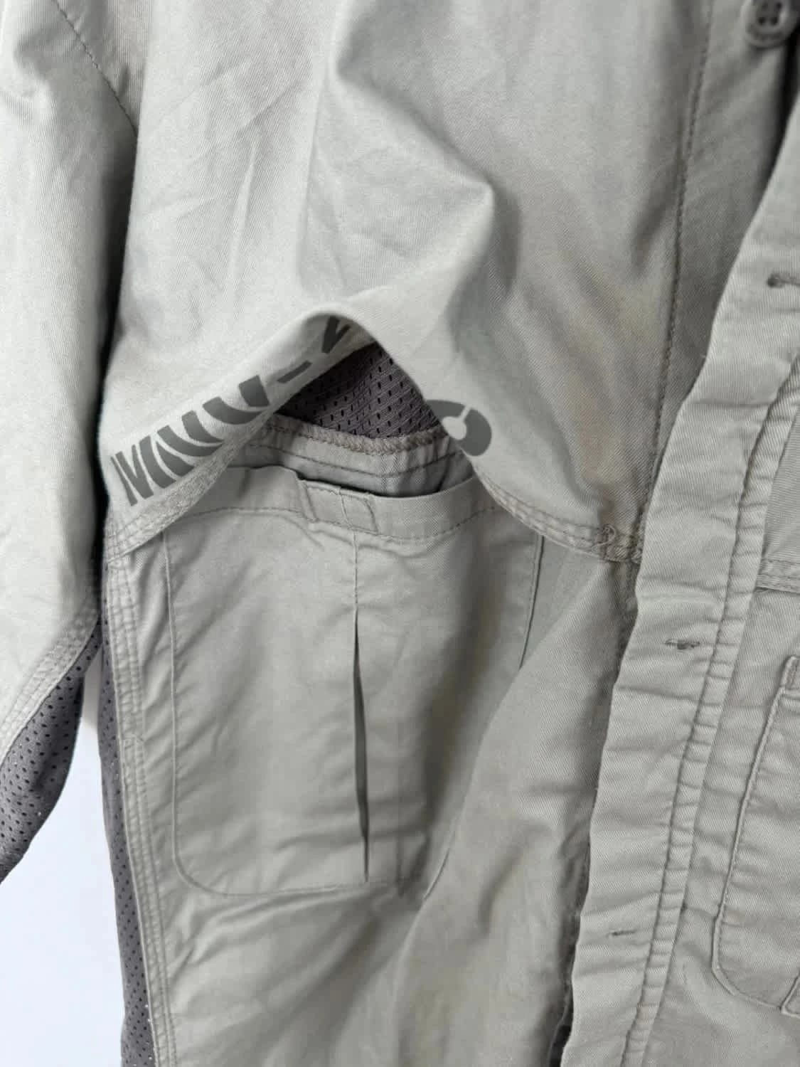 Chemise de travail grise manches courtes Manovre taille L - Photo 5/10
