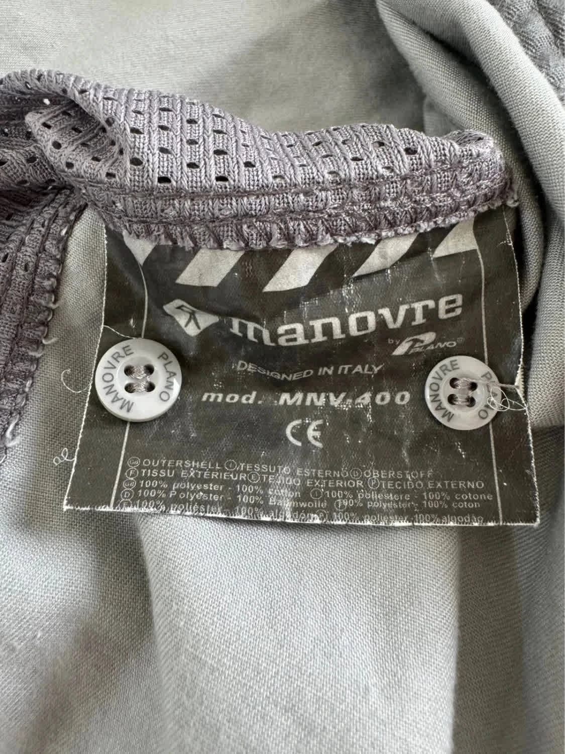 Chemise de travail grise manches courtes Manovre taille L - Photo 8/10