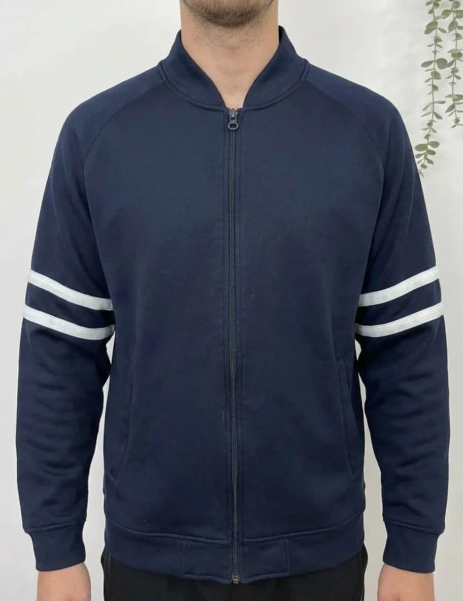 Veste/Full zip bleu Chaps Ralph Lauren taille L - Photo 1/9