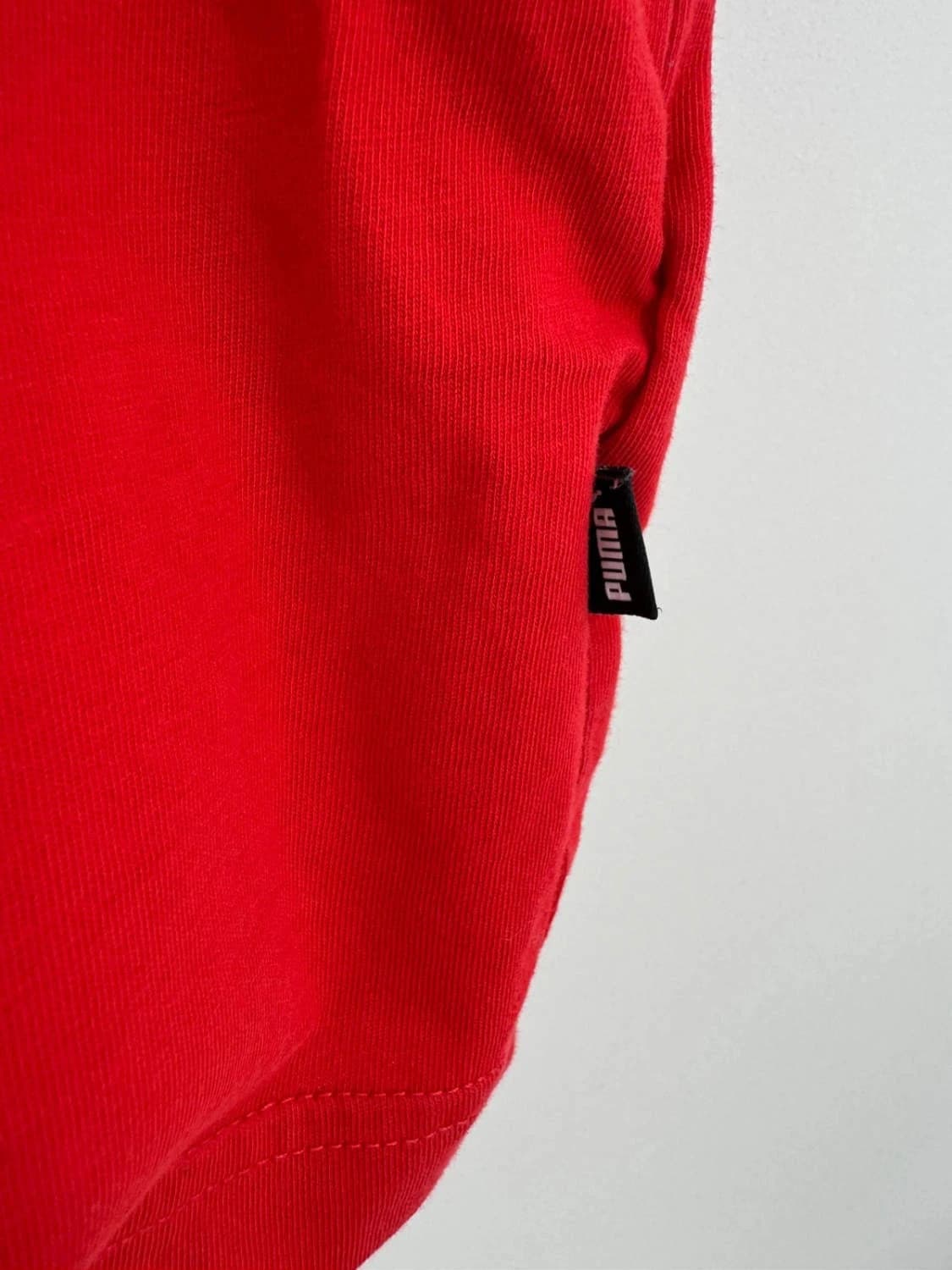 T-shirt coton Puma rouge logo taille L - FP2512181 - Photo 3/7