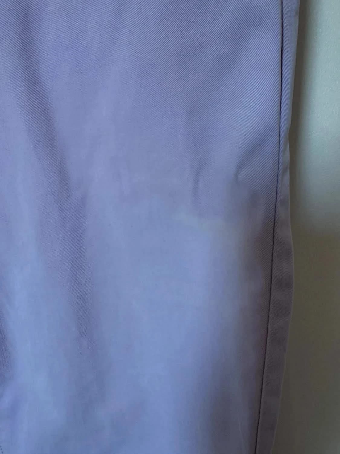 Pantalon droit Saint Hilaire violet pastel stretch confortable taille 40 - Photo 6/8