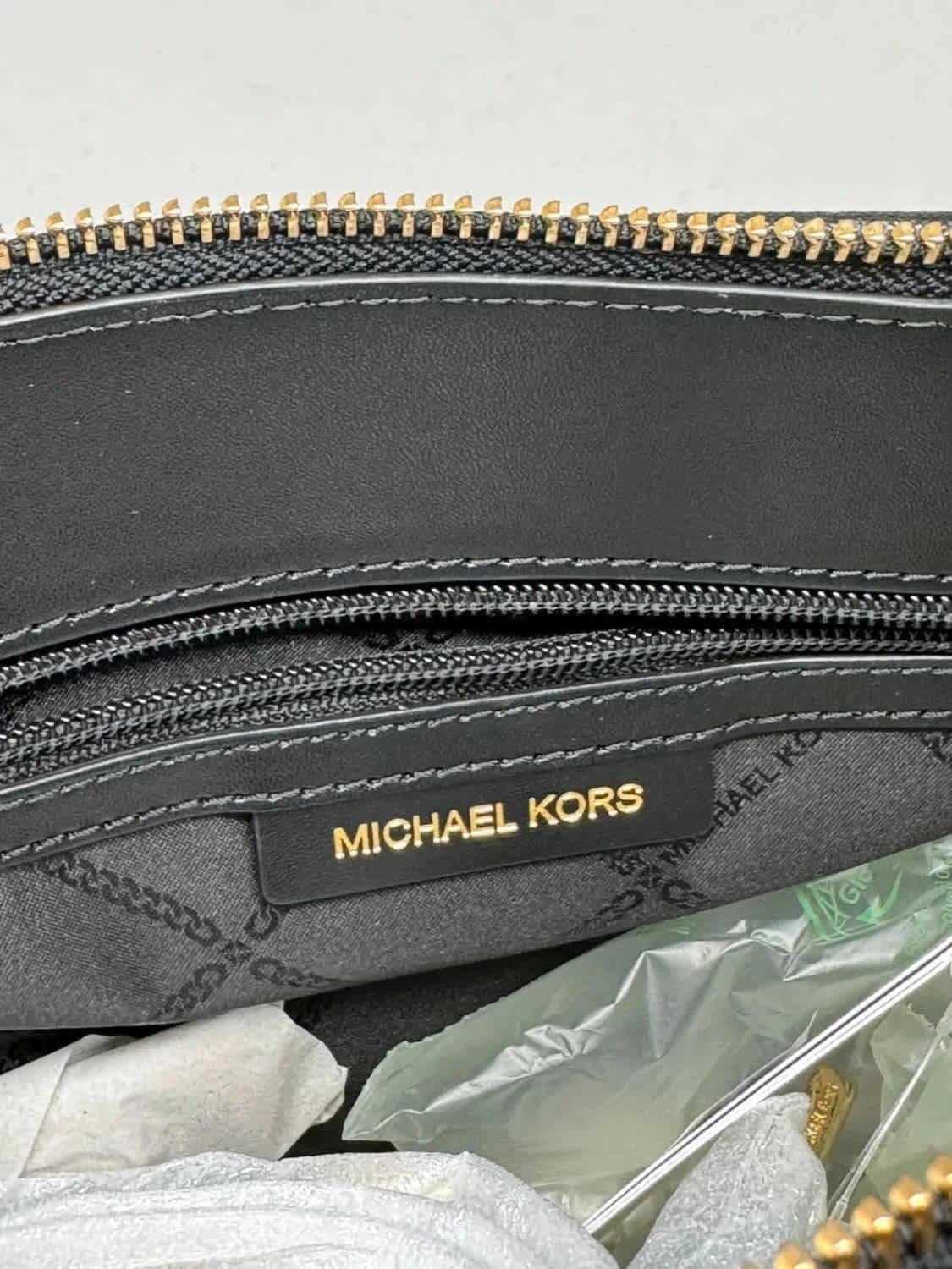Sac à main noir Marilyn Michael Kors taille moyenne en cuir - Photo 6/20