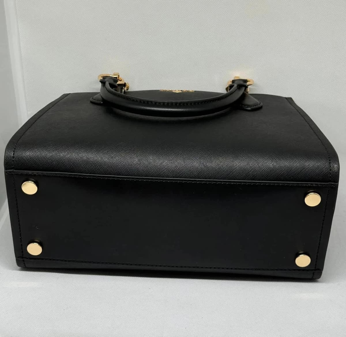 Sac à main noir Marilyn Michael Kors taille moyenne en cuir - Photo 7/20
