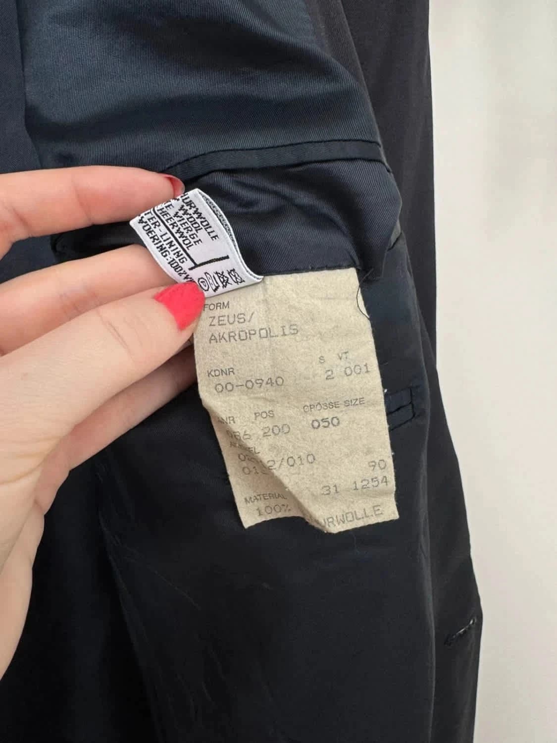 Blazer en laine Hugo Boss taille 50/XL - Photo 7/10