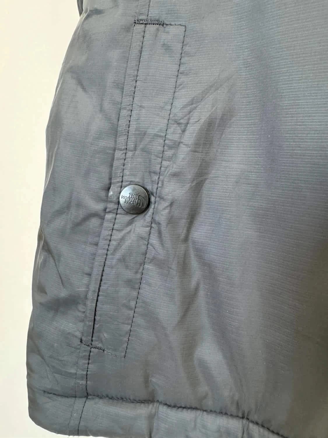 Doudoune sans manches grise The North Face réversible polaire noir taille L - Photo 3/9