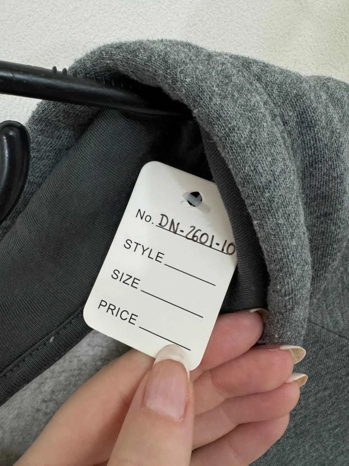 Sweat à capuche hoodie molleton Under Armour gris chiné coupe loose taille L - DN260110 - Photo 8/11