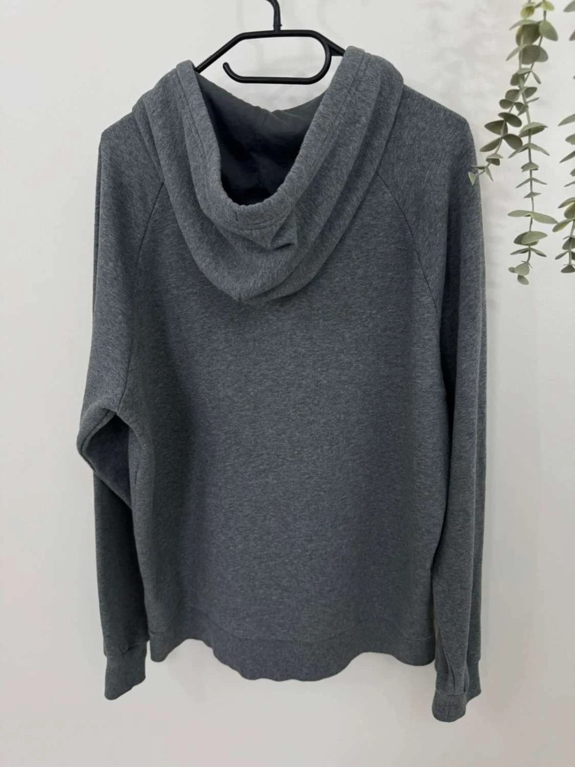 Sweat à capuche hoodie molleton Under Armour gris chiné coupe loose taille L - DN260110 - Photo 10/11