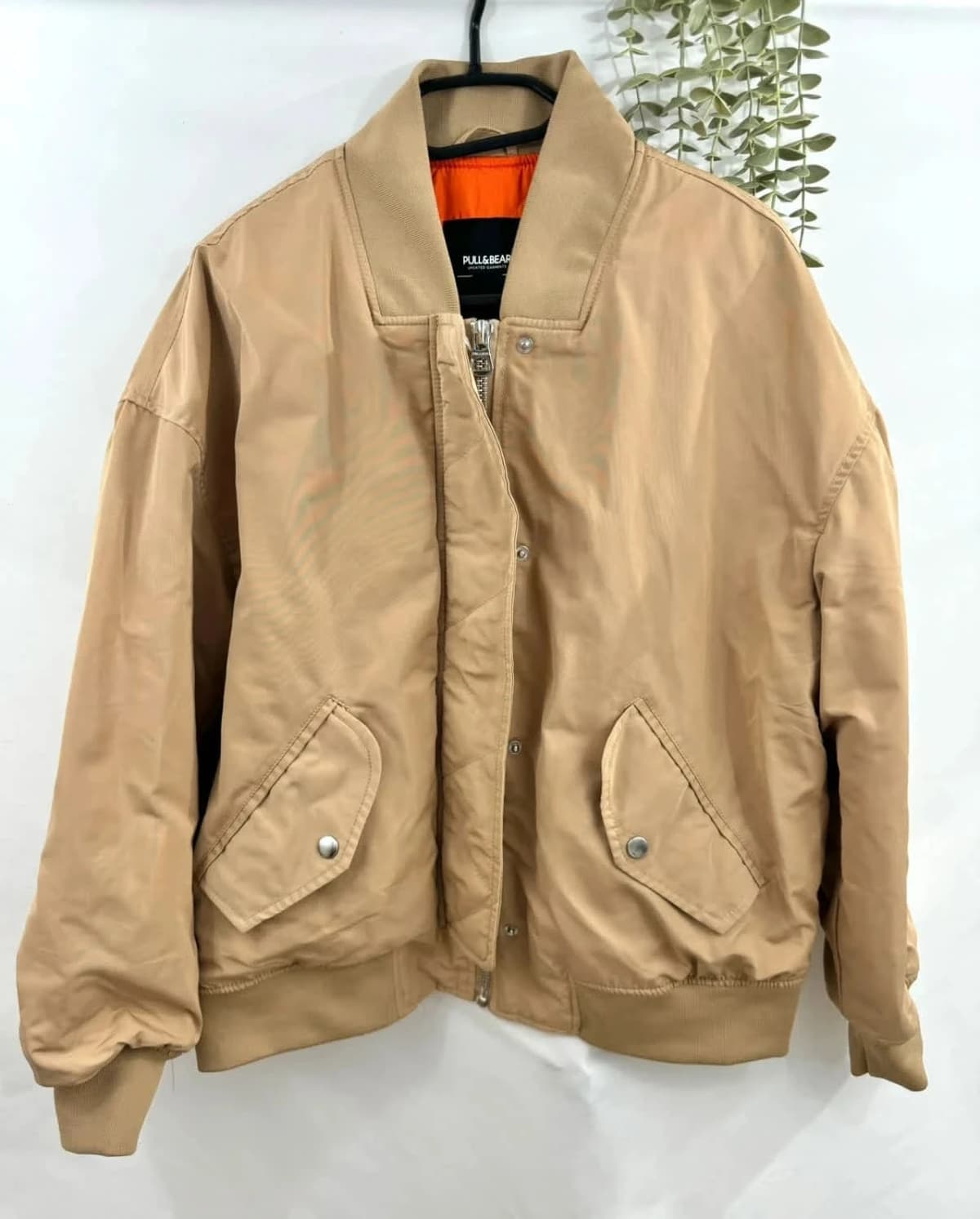 Blouson bomber écru Pull&Bear taille XS - Photo 2/7