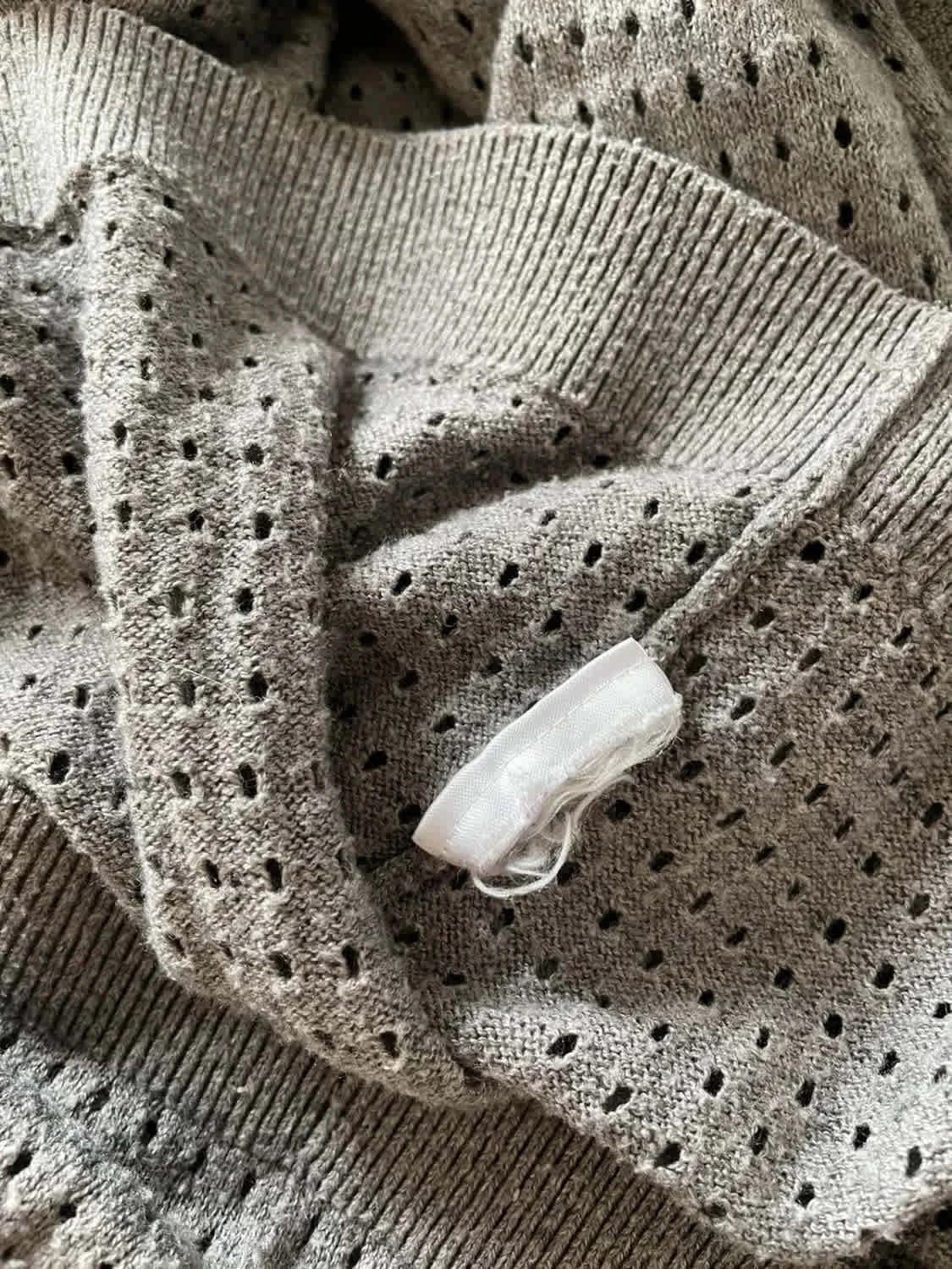 Pull fin gris GAP - Photo 5/5