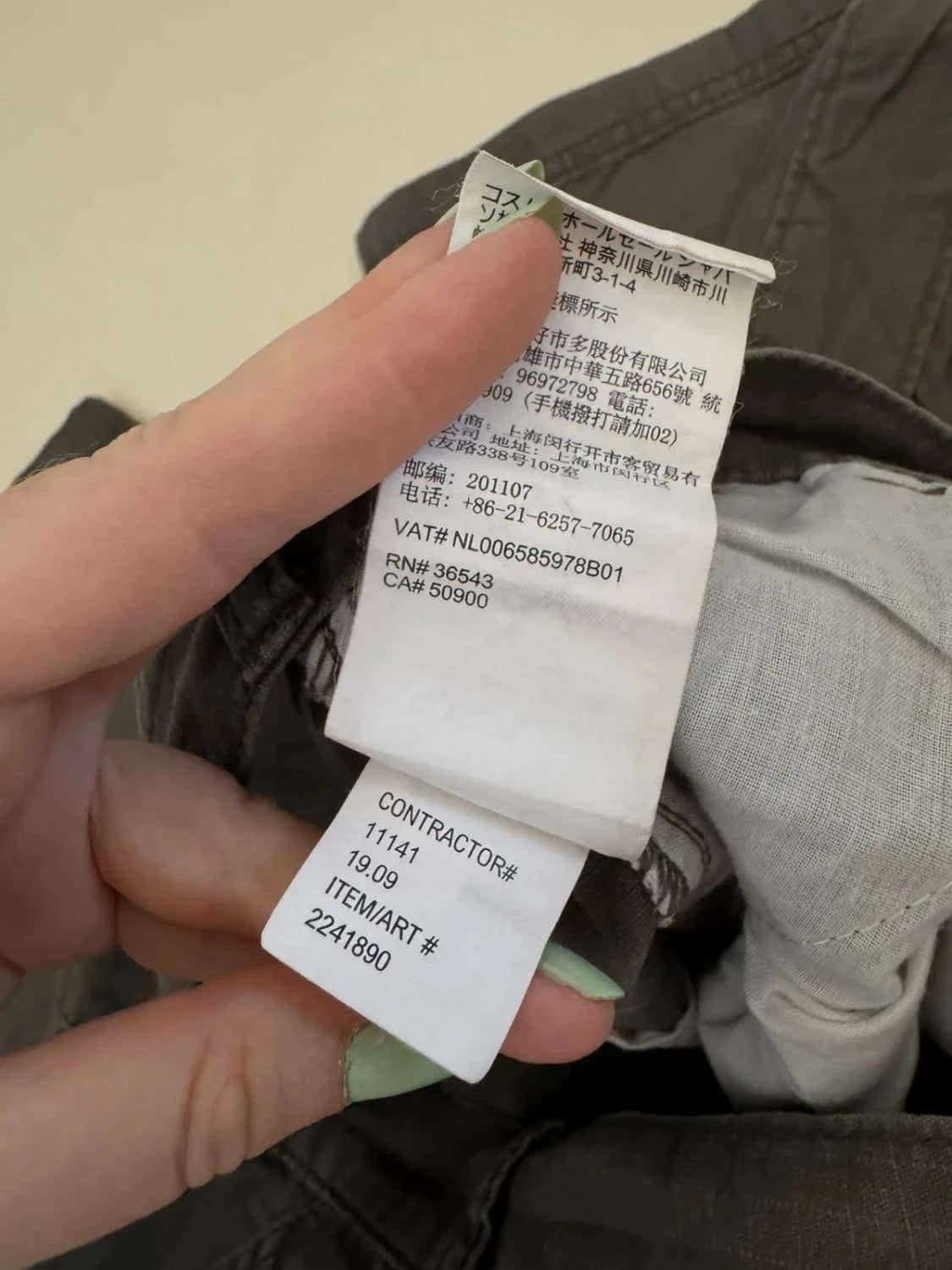 Short cargo Calvin Klein gris foncé taille W32 - Photo 5/9