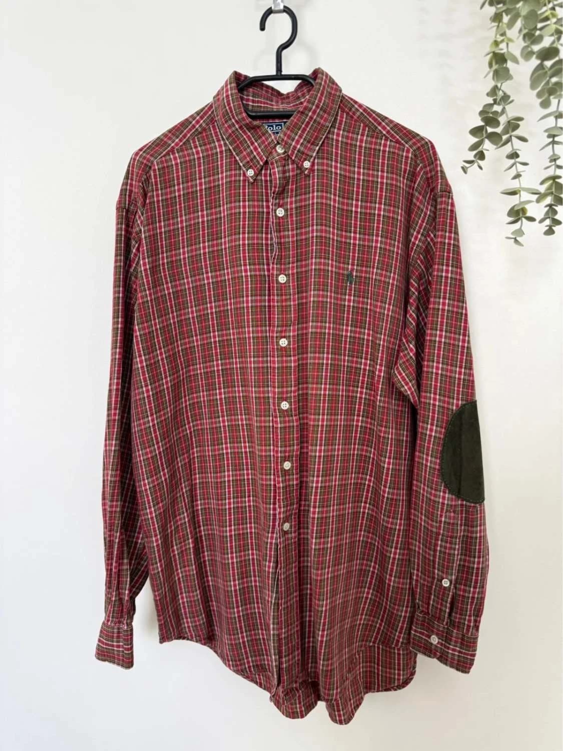 Chemise à carreaux Polo Ralph Lauren Blake rouge taille M - FP260152 - Photo 2/10