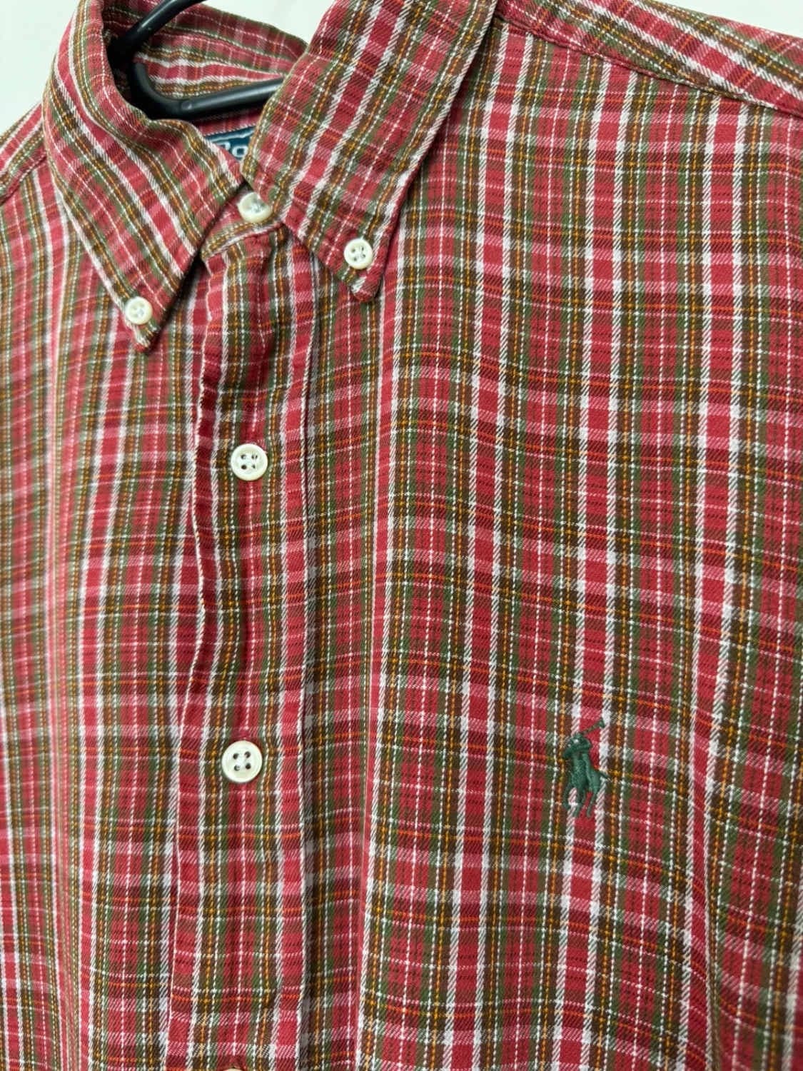 Chemise à carreaux Polo Ralph Lauren Blake rouge taille M - FP260152 - Photo 3/10