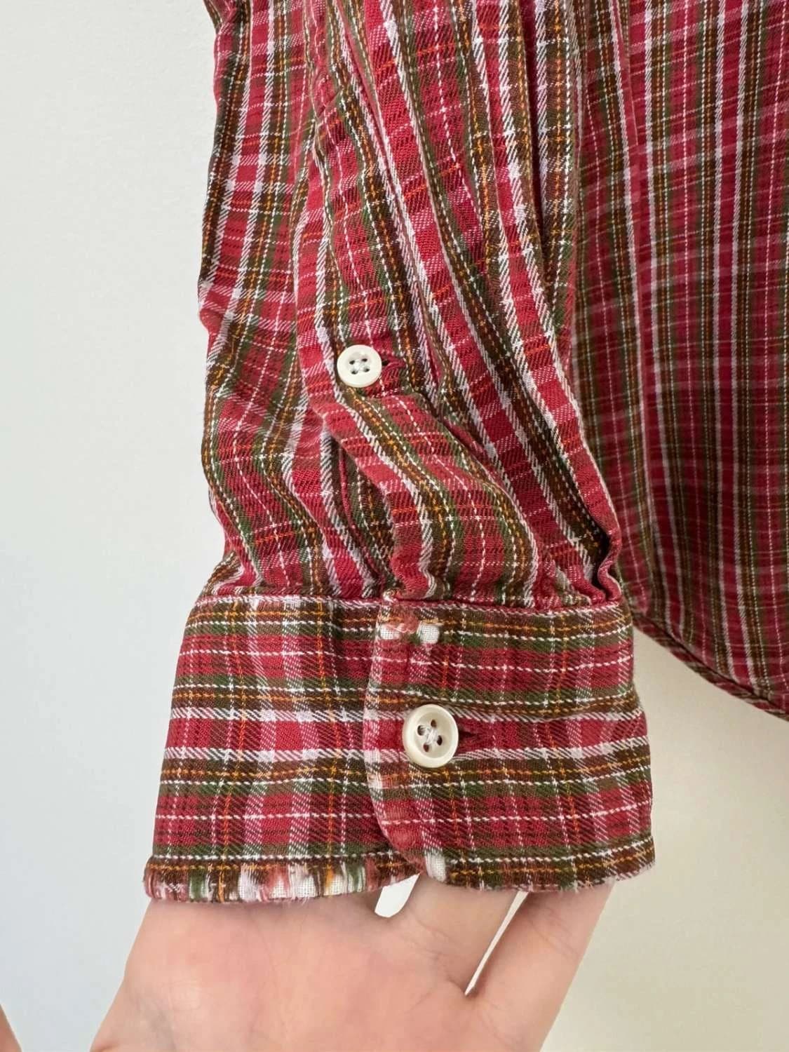Chemise à carreaux Polo Ralph Lauren Blake rouge taille M - FP260152 - Photo 5/10