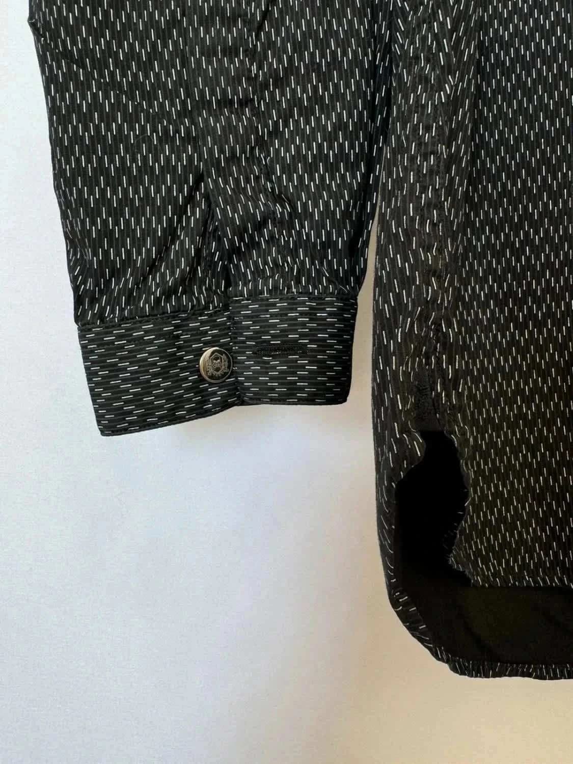 Chemise noire Homme The Kooples à motifs taille S - Photo 3/6