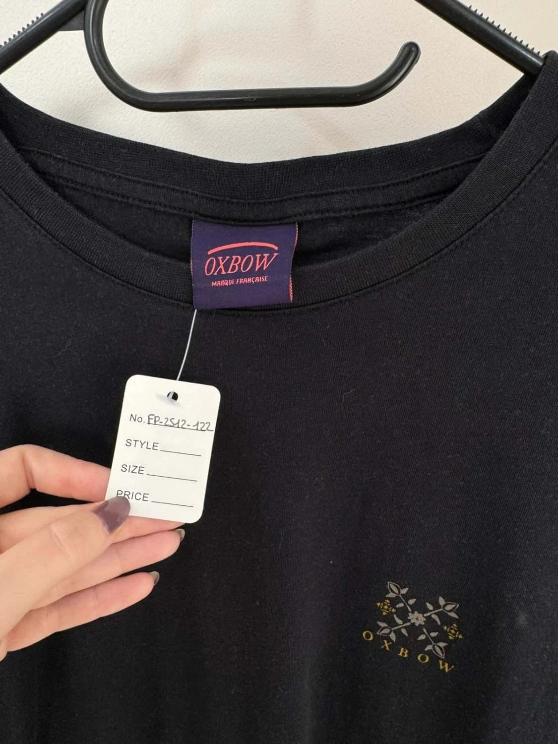 T-shirt coton Oxbow noir imprimé graphique dos taille M - FP2512122 - Photo 4/5